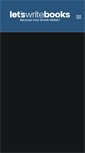 Mobile Screenshot of letswritebooks.net